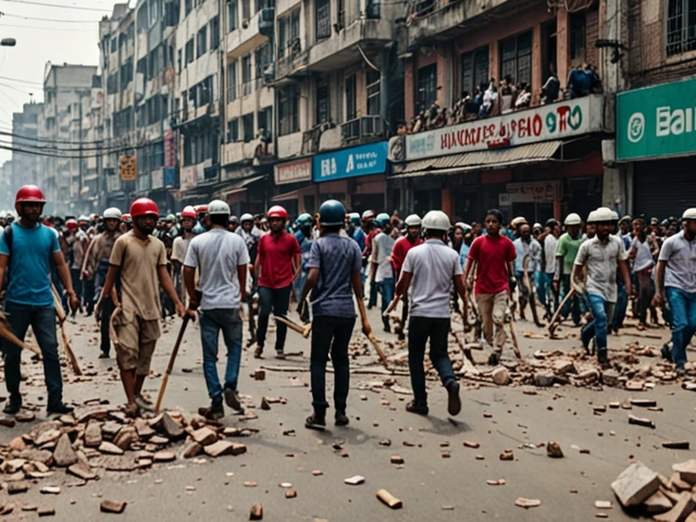 बांग्लादेश में हिंसक प्रदर्शन: सरकारी नौकरी में कोटा सिस्टम की बहाली पर हंगामा