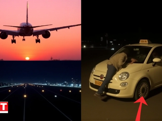 मुंबई एयरपोर्ट पर कैब ड्राइवर ने 6 किमी तक गाड़ी के बोनट पर खींचा साथी ड्राइवर